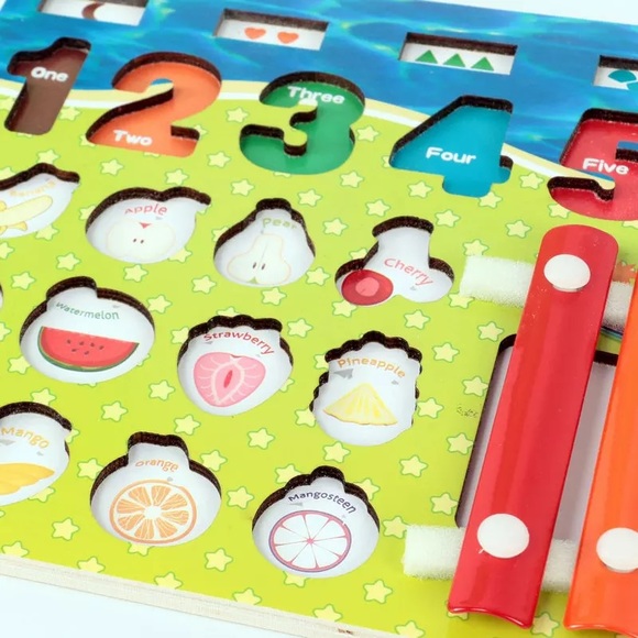 Educational learning puzzle with xylophone - Picture 6 of 6